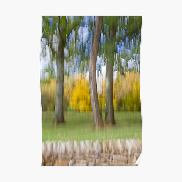 Softly Defining Fall in Quercy Poster
