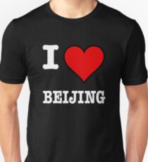 I Love Beijing (W) Slim Fit T-Shirt