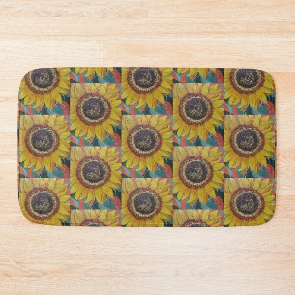 Item preview, Sunflower painting in acrylics  designed and sold by Kathryn Green.