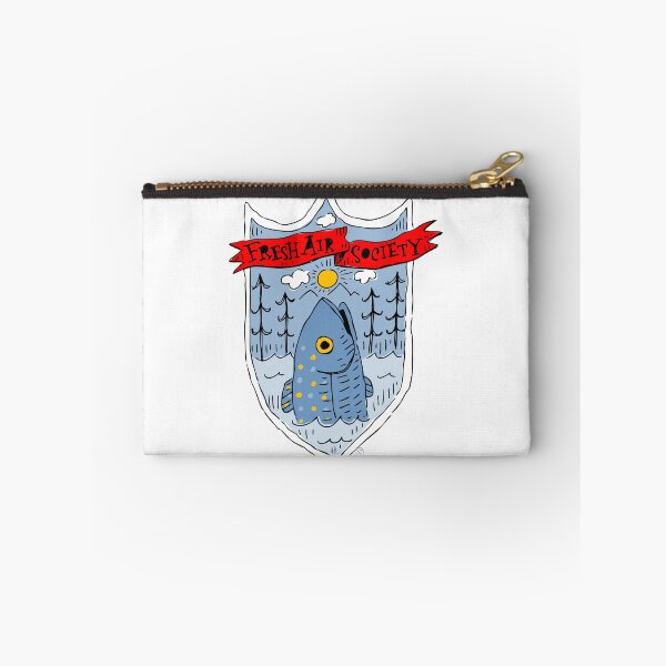 Item preview, Fresh Air Society Fish designed and sold by KyleWhiteInk.