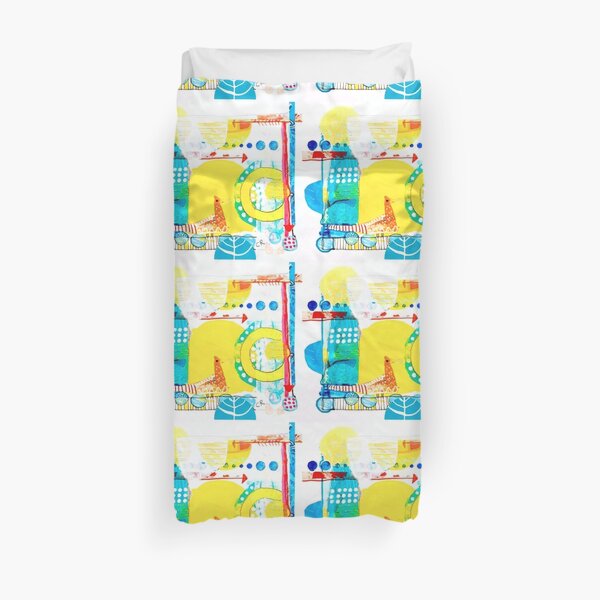 Little Russian Bird Duvet Cover
