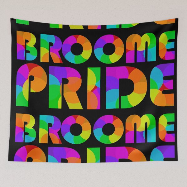 Item preview, Broome Pride Colourful Logo II designed and sold by BroomePride.