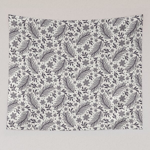 Item preview,  Hand drawn abstract Christmas foliage pattern.  designed and sold by Limolida.