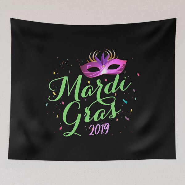 Item preview, mardi gras 2019 black revised designed and sold by EstelleStar.