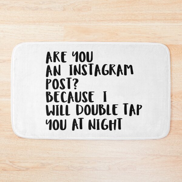 Item preview, I Will Double Tap You I Funny Quote designed and sold by Bebichic.