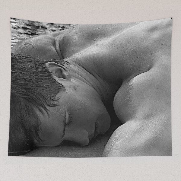 Item preview, sleeping portrait designed and sold by linelight.