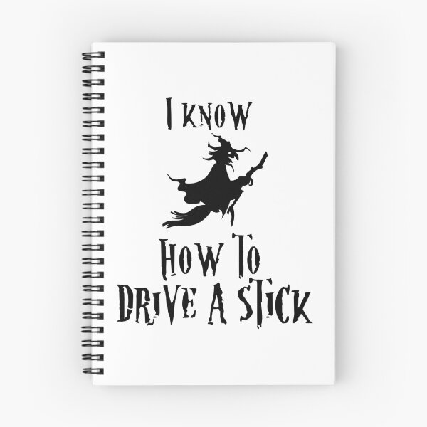 Item preview, Halloween Witch - I Know how to drive a Stick! designed and sold by EstelleStar.