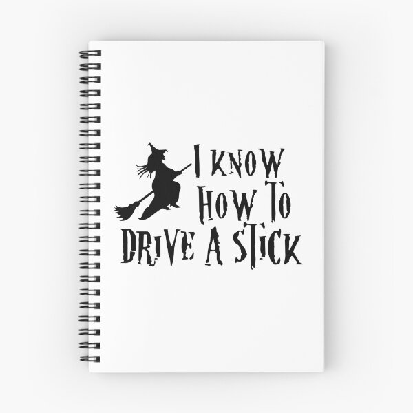 Item preview, Witch I Know How to Drive a Stick designed and sold by EstelleStar.