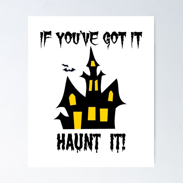 Item preview, Halloween Haunted House - If You've Got it, HAUNT it! designed and sold by EstelleStar.
