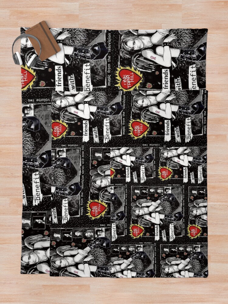 Alternate view of One Tree Hill Friends with Benefit Throw Blanket