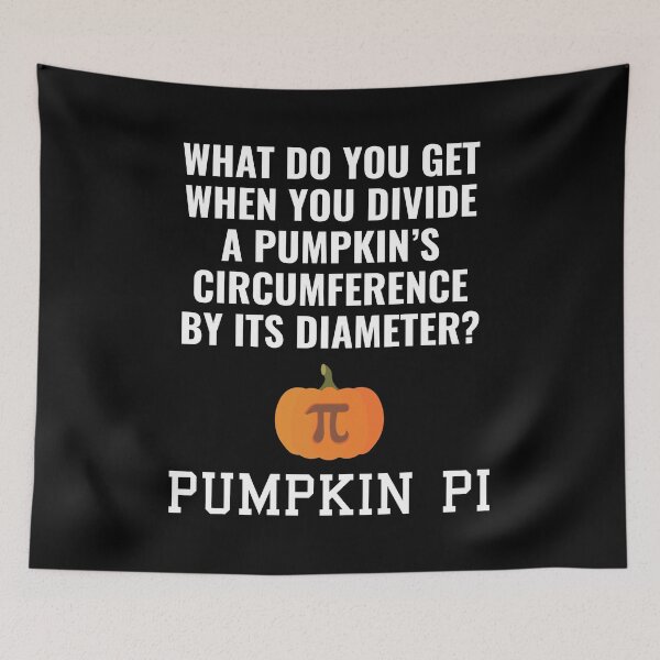 Item preview, Pumpkin Pi Circumference Diameter Math Joke designed and sold by EstelleStar.