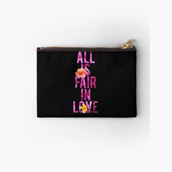 Item preview, All is fair in Love - Love inspirational quote Pink decorative Greetings designed and sold by Bebichic.