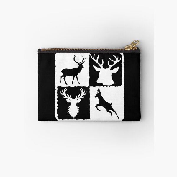 Item preview, Deer silhouettes in a white and black square designed and sold by joseartgel.