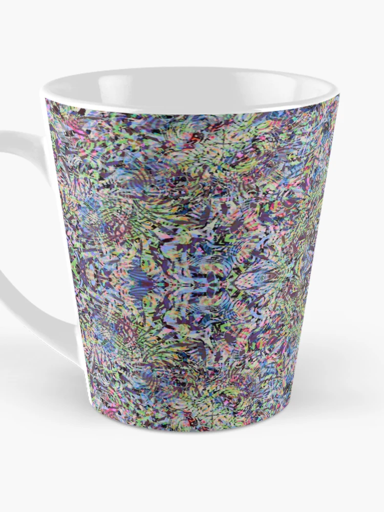 Thumbnail 3 of 4, Coffee Mug, Patterns Over Patterns Over Patterns, designed and sold by MindTravel.