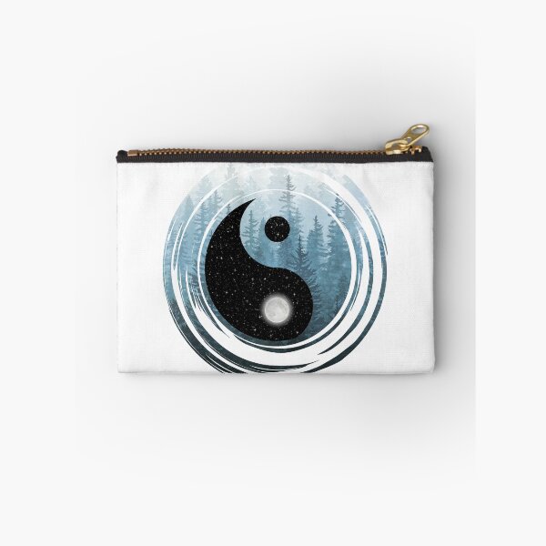 Item preview, Yin Yang Misty Forest Night designed and sold by maryedenoa.