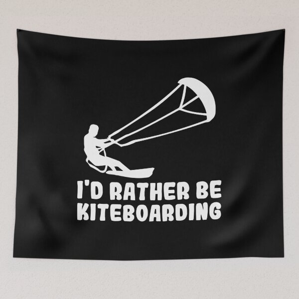 Item preview, I'd Rather be Kiteboarding  Kiteboard Gift Design designed and sold by EstelleStar.
