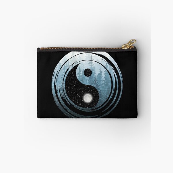 Item preview, Yin Yang Misty Forest Night designed and sold by maryedenoa.