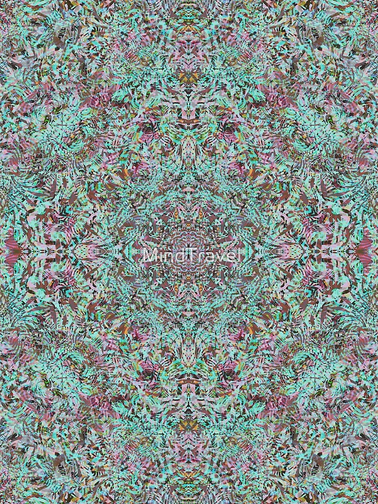 Thumbnail 3 of 3, Scarf, Patterns Over Patterns Over Patterns, designed and sold by MindTravel.