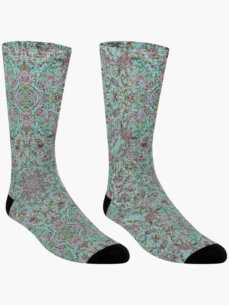 Thumbnail 3 of 5, Socks, Patterns Over Patterns Over Patterns, designed and sold by MindTravel.