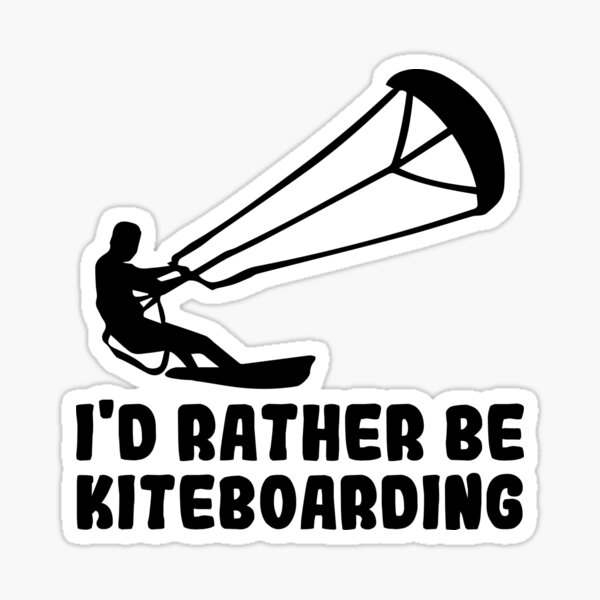 Item preview, Je préfère être Kiteboarding Kiteboard Gift Design designed and sold by EstelleStar.