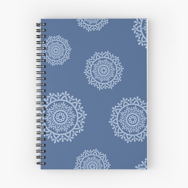 Item preview, Estampado de mandala índigo designed and sold by wowpatterns.
