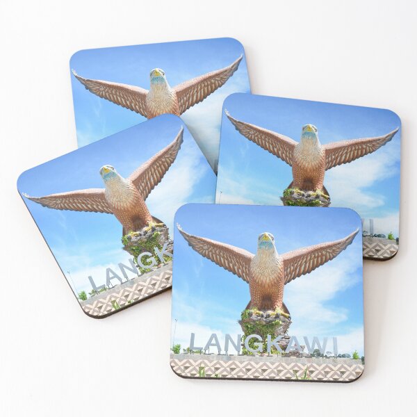 Item preview, Eagle Square Statue on Waterfront in Langkawi designed and sold by HotHibiscus.