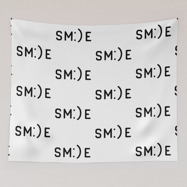 Artikelvorschau, Motivational Inspirational and Positive quote - smile typography text art by Word Fandom - wordfandom entworfen und verkauft von Kerry Pritchard.