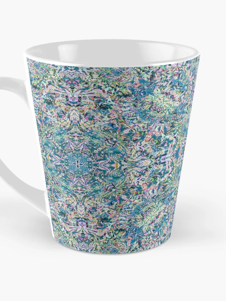 Thumbnail 3 of 4, Coffee Mug, Patterns Over Patterns Over Patterns, designed and sold by MindTravel.