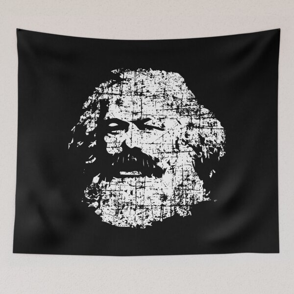 Artikelvorschau, Marx Marxismus Marxist Grunge entworfen und verkauft von LeftFist.