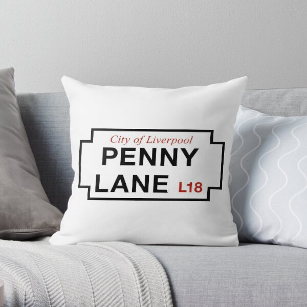 Penny Lane Throw Pillow