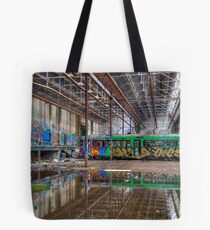 Glebe tram shed Tote Bag