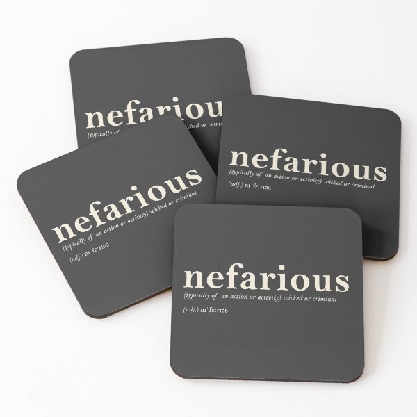 Item preview, Nefarious designed and sold by rogue-design.