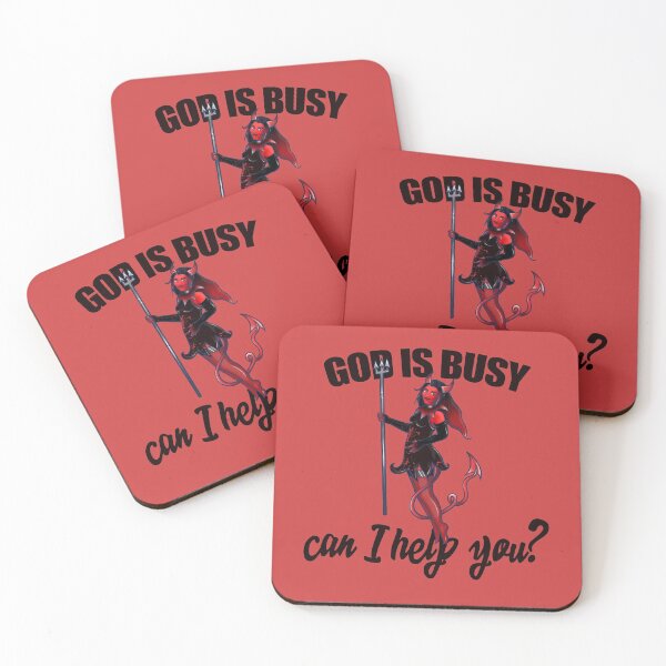 Item preview, God is busy can I help you designed and sold by FrictionMaxxing.