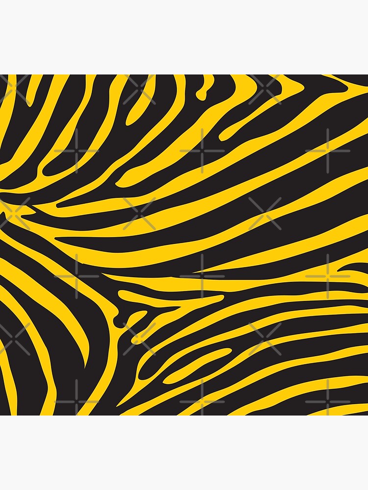 Black and Yellow Zebra Print Socks for Sale by CraftyCatz