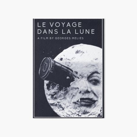Le Voyage Dans la Lune (A Trip to the Moon) - Georges Méliès Art Board Print