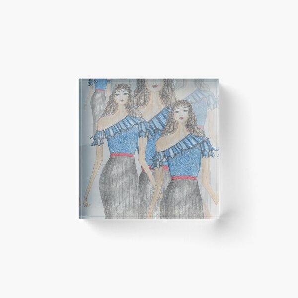 Artikelvorschau, FEMINITY FASHION ILLUSTRATION entworfen und verkauft von IvanaKada.