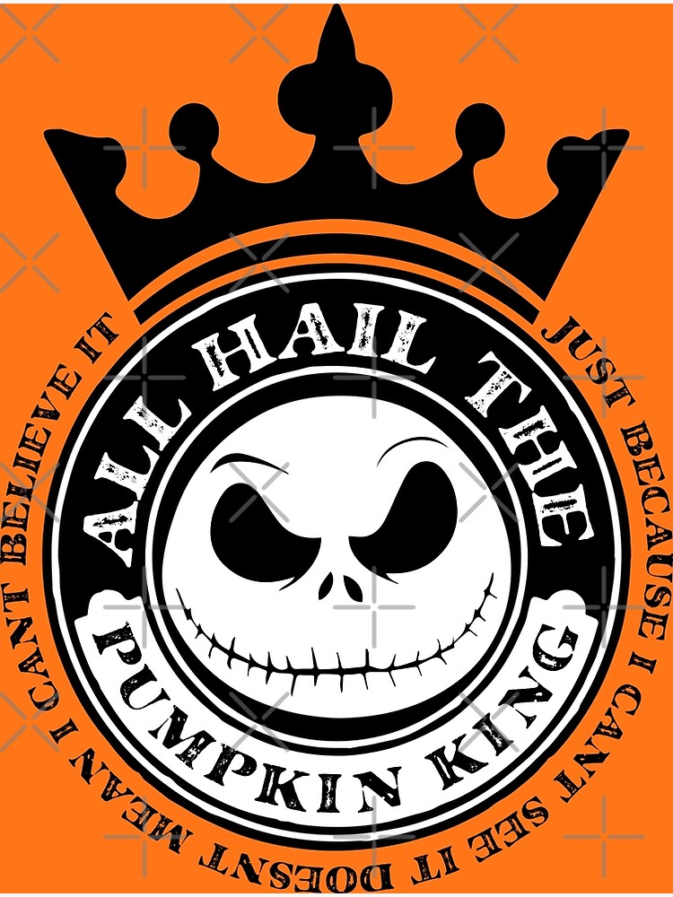 all hail the pumpkin king shirt