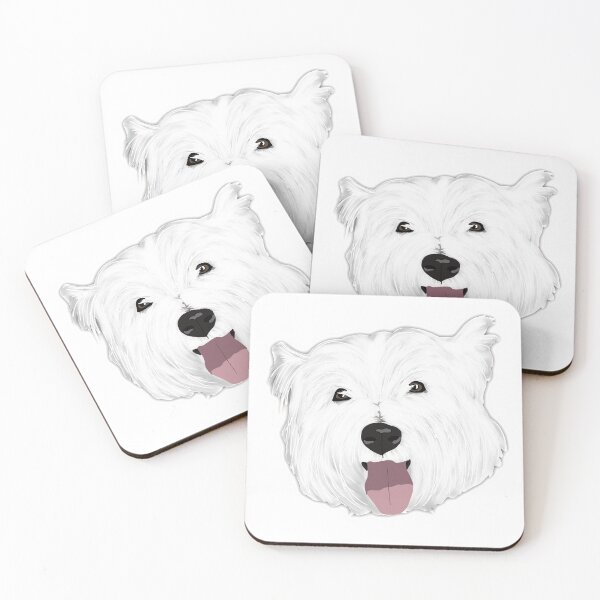 Item preview, Skye the West Highland White Terrier designed and sold by Quick Brown Fox Canada.