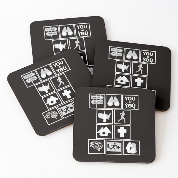 Item preview, u2 Joshua Tree Icons - white designed and sold by clad63.
