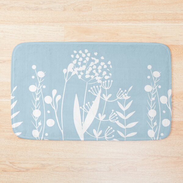 Item preview, Wild Flower on Blue designed and sold by madtoyman.