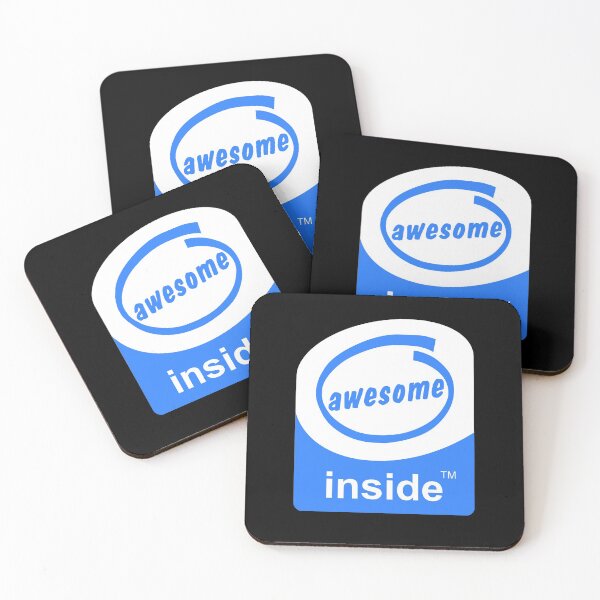 Item preview, Awesome Inside Funny Logo Parody designed and sold by ELKaito.