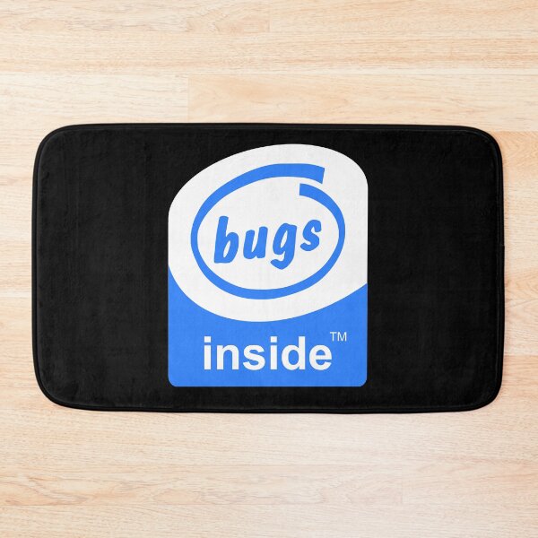 Item preview, Software Bugs Inside Funny Logo Parody designed and sold by ELKaito.