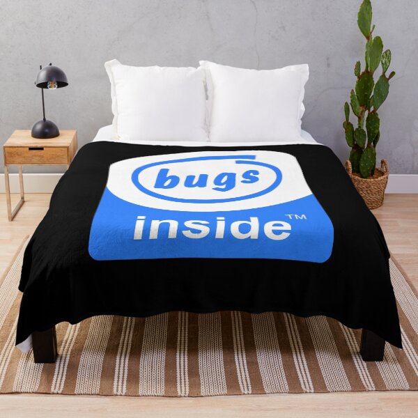Item preview, Software Bugs Inside Funny Logo Parody designed and sold by ELKaito.