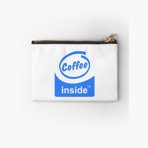 Item preview, Coffee Inside Funny Logo Parody designed and sold by ELKaito.