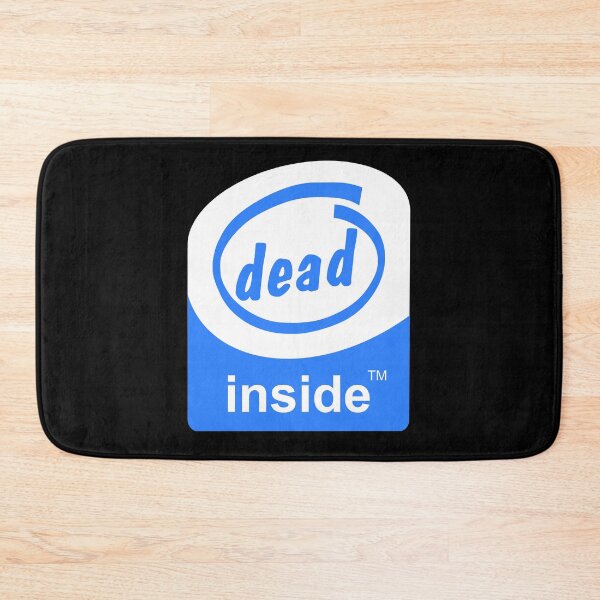 Item preview, Dead Inside Funny Logo Parody designed and sold by ELKaito.