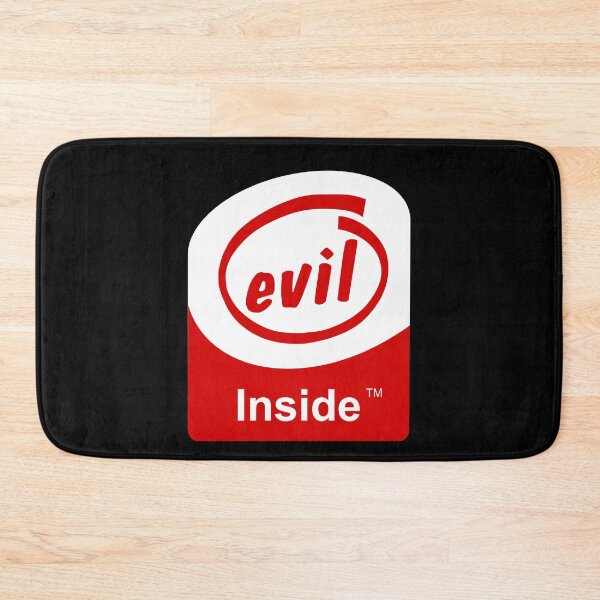 Item preview, Evil Inside Funny Logo Parody designed and sold by ELKaito.