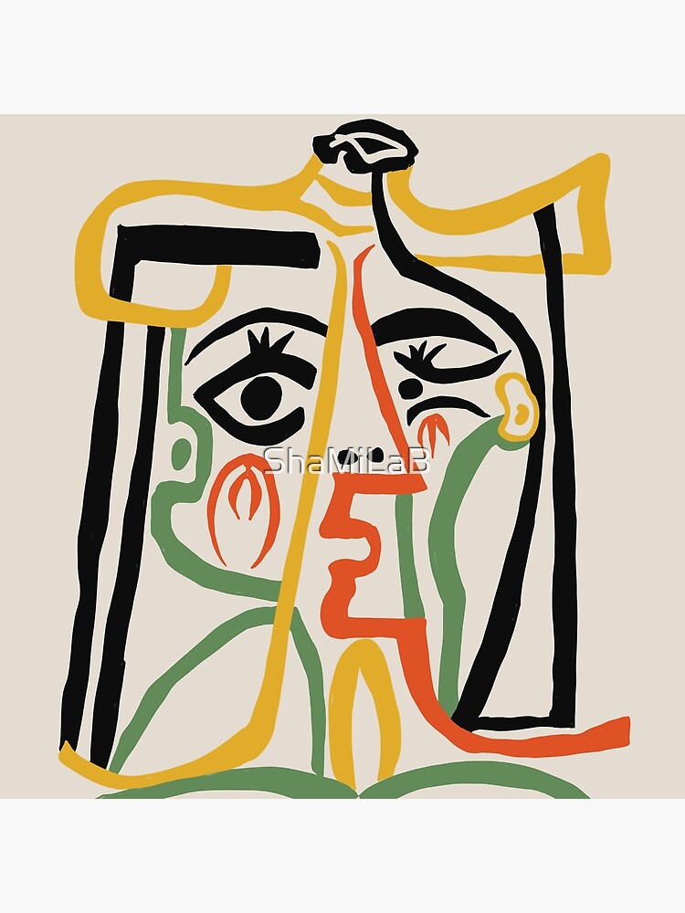 Picasso - Woman's head #1 by ShaMiLaB
