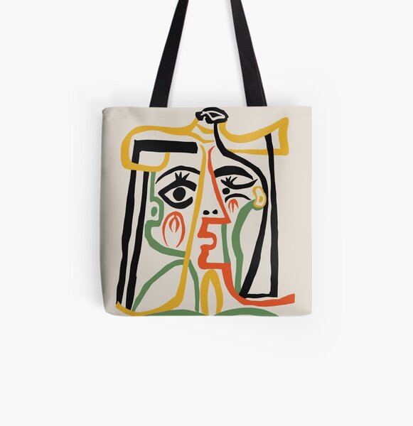 Picasso - Woman's head #1 All Over Print Tote Bag