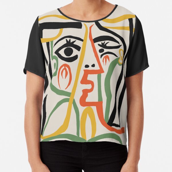 Picasso - Woman's head #1 Chiffon Top