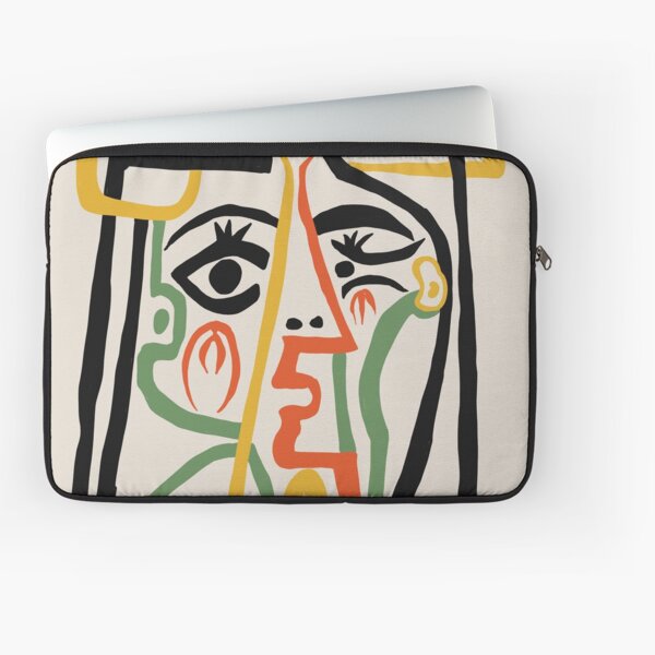 Picasso - Tête de femme # 1 Housse d'ordinateur